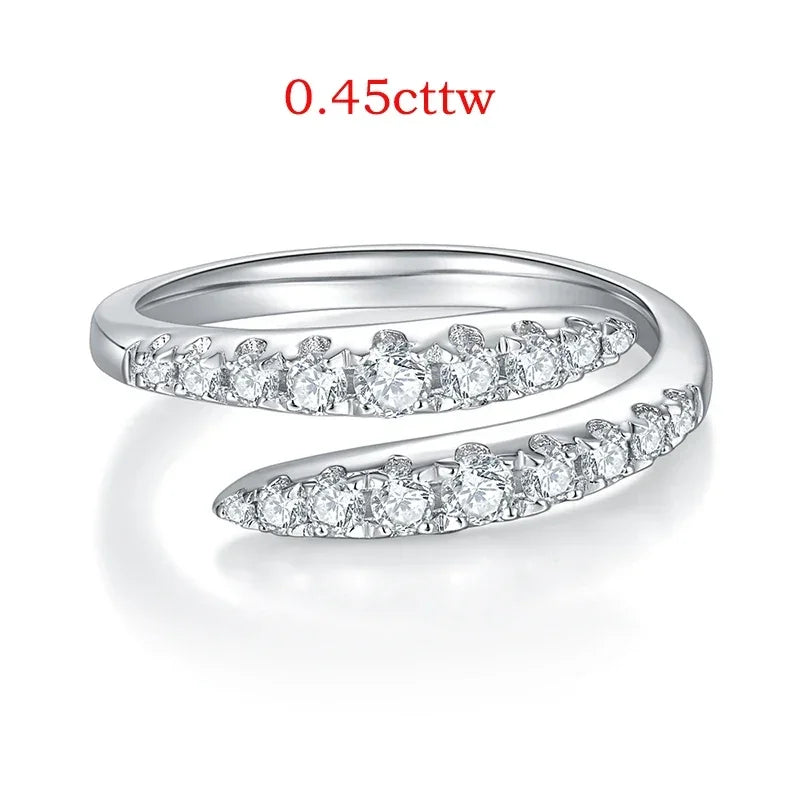 Bague Moissanite Éclatante S925 – Élégance et Pureté ÉternellesBague Moissanite Éclatante S925 – Élégance et Pureté Éternelles