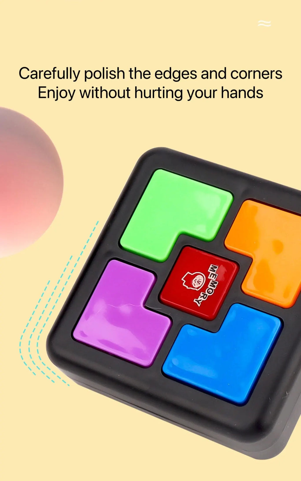 Square Memory Training – Machine de Jeu Flash Portative