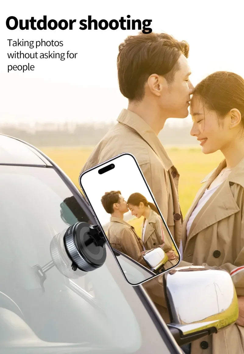 Support Téléphone Magnétique 15W – Charge Rapide & Rotation 360°