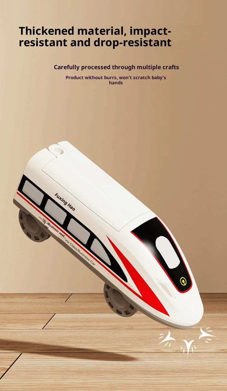 Ensemble de Train Électrique avec Piste – Modèle d’Assemblage & Véhicule à Grande Vitesse (64–119 PCS)