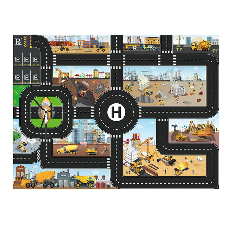 Jouets de Construction 10-en-1 – Camion Transporteur & Mini Véhicules