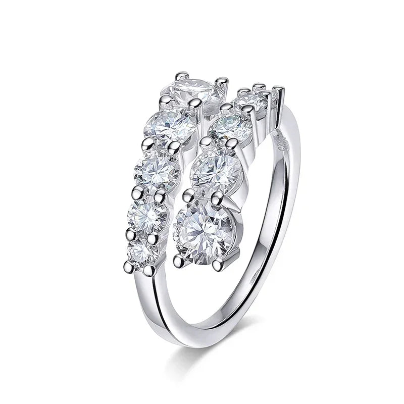 Bague Moissanite Éclatante S925 – Élégance et Pureté ÉternellesBague Moissanite Éclatante S925 – Élégance et Pureté Éternelles