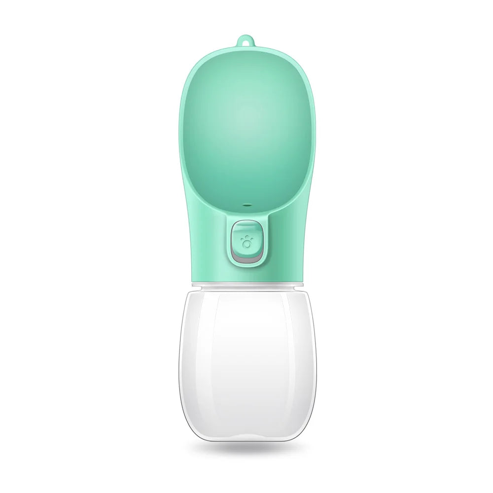 Gourde d'eau portable pour chien et chat — anti-fuite pour la promenade