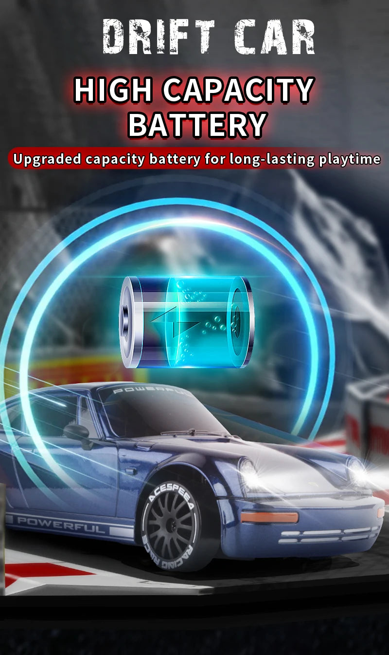 KF27 – Voiture RC Drift 4x4 1:20 avec LED Haute Vitesse