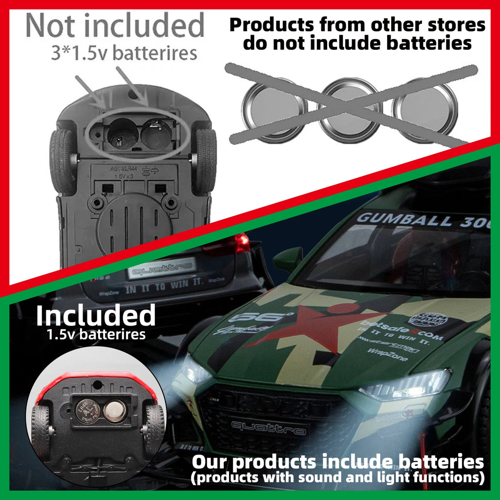 Bugatti Tourbillon V16 – Modèle 1:32 en Alliage | Son & Lumière | Mini GT Collection