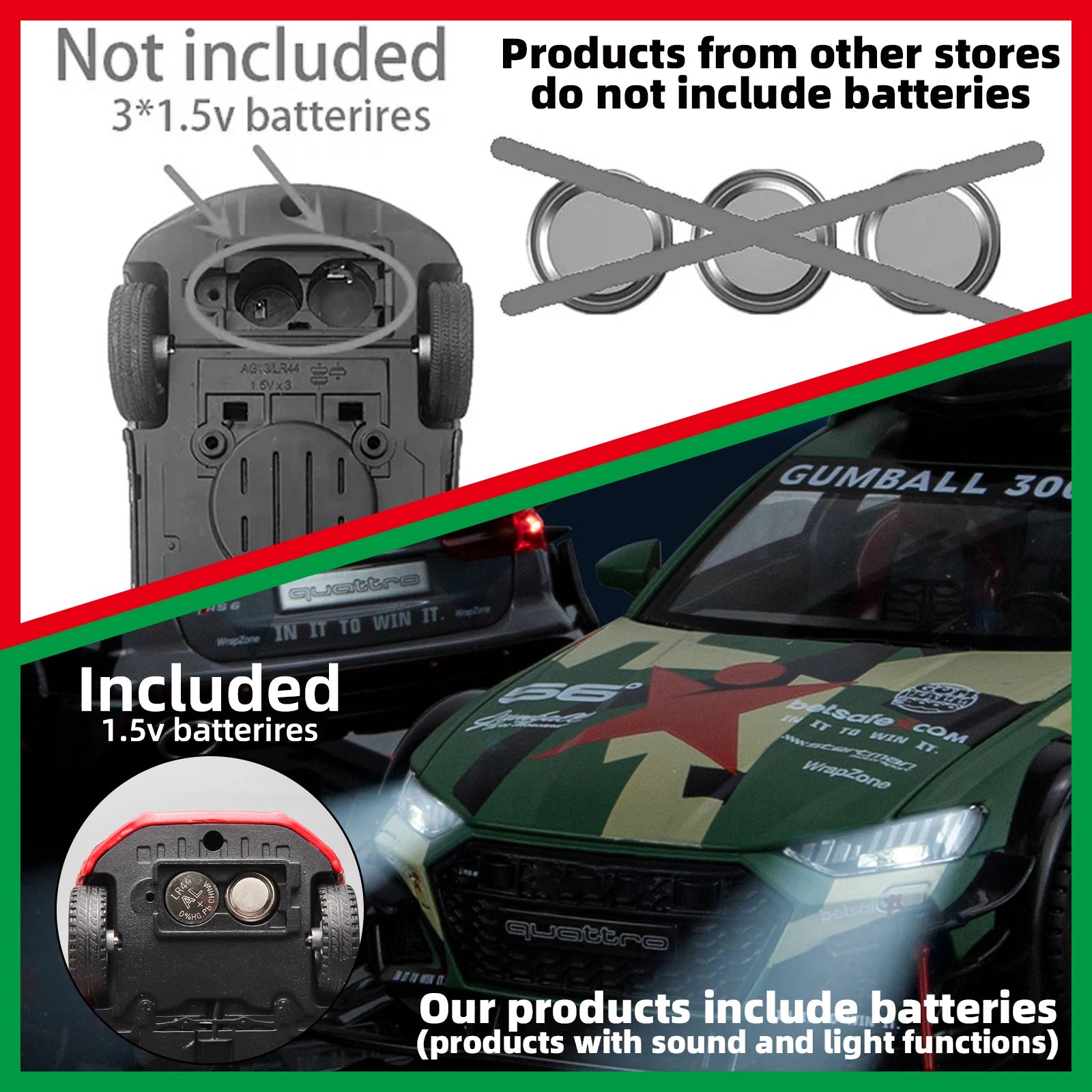 Bugatti Tourbillon V16 – Modèle 1:32 en Alliage | Son & Lumière | Mini GT Collection