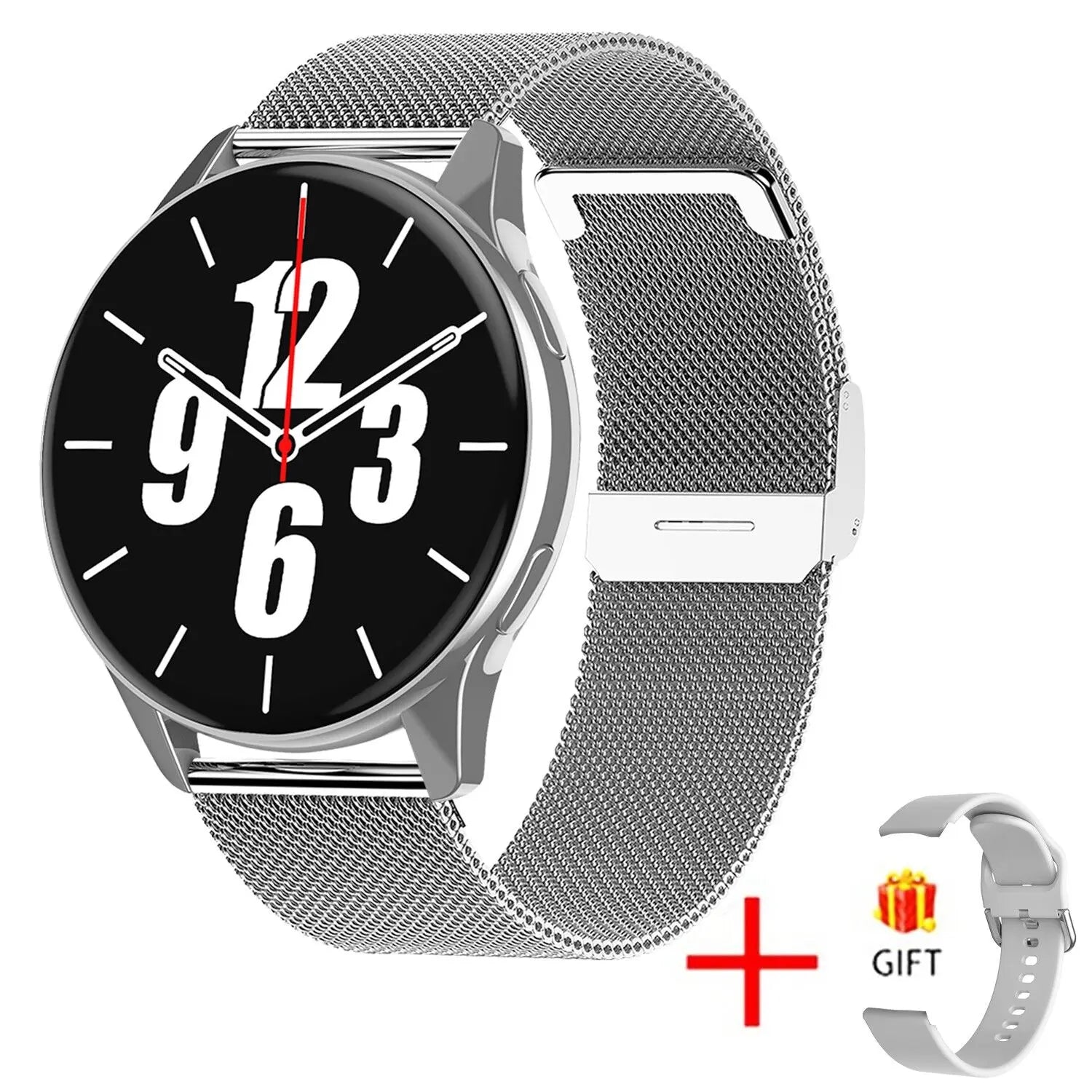 Montre Connectée LIGE – Appels Bluetooth & Charge Sans Fil (1.28’’ IP68 – 2025)