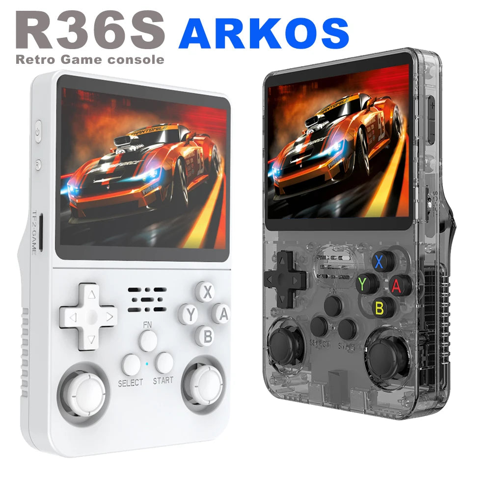 Console de Jeu Portable R36S – Version Rétro HD 3.5" | 15 000 Jeux Inclus ⚡