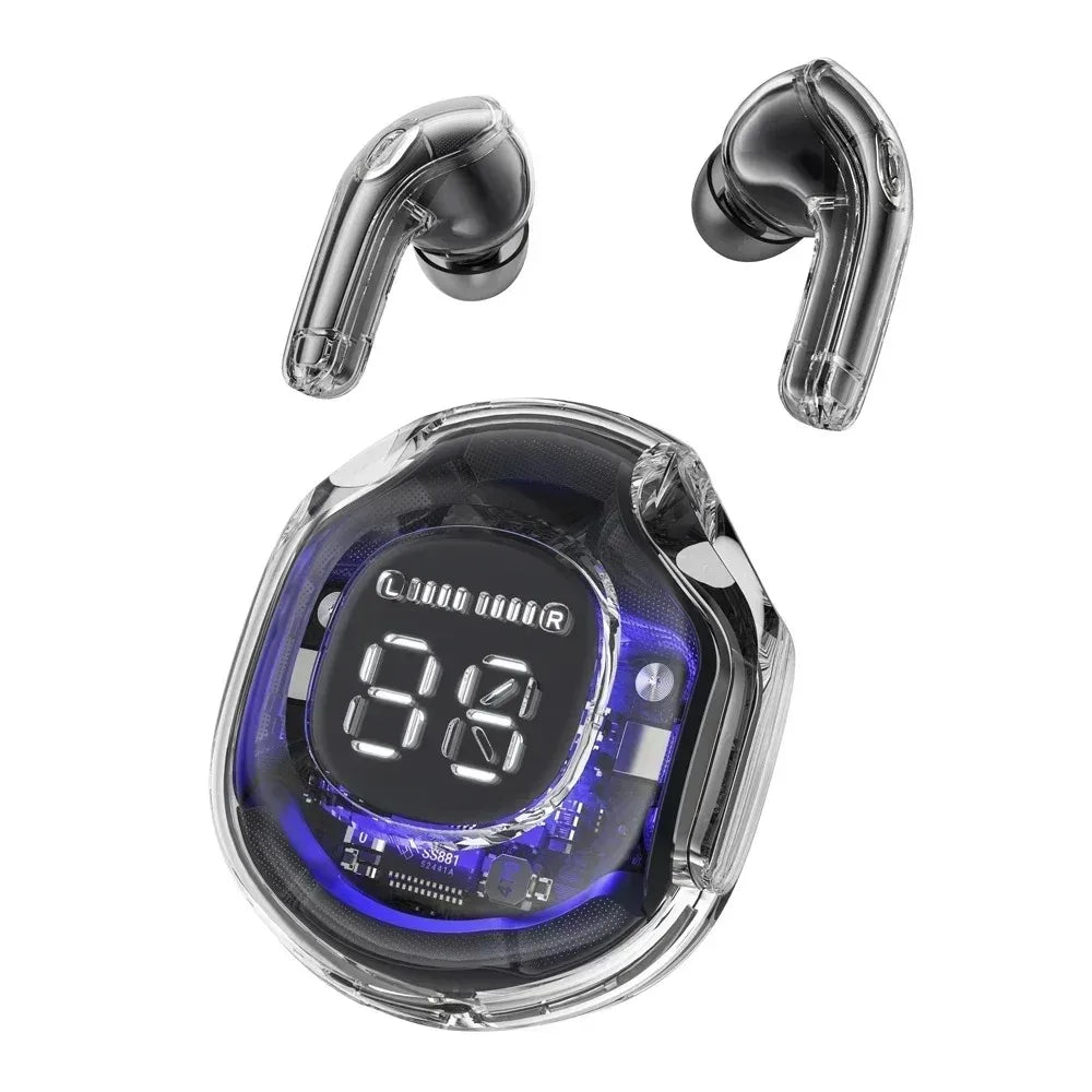 Écouteurs Bluetooth 5.3 T8 PRO Max 🎧 – Son HD, Réduction de Bruit & Boîtier LED