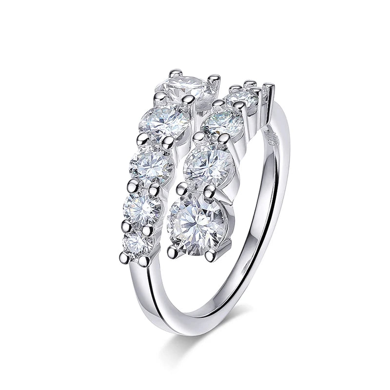 Bague Moissanite Éclatante S925 – Élégance et Pureté ÉternellesBague Moissanite Éclatante S925 – Élégance et Pureté Éternelles
