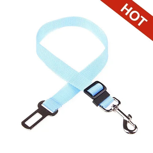 Ceinture de sécurité voiture réglable pour chien — attache harnais
