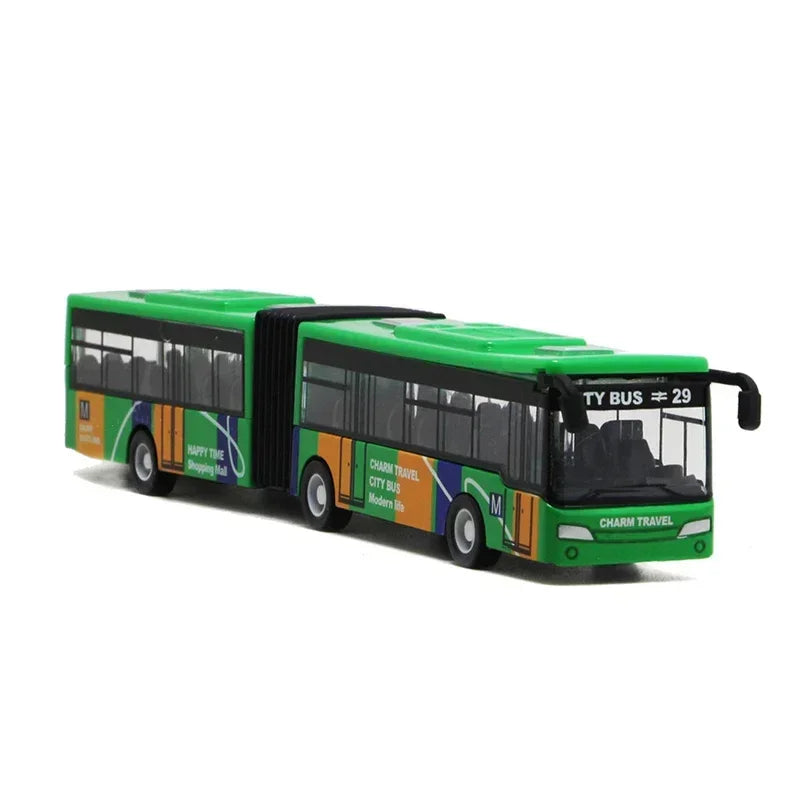 Bus de Ville 1:64 en Alliage – Modèle Express Urbain Rétractable