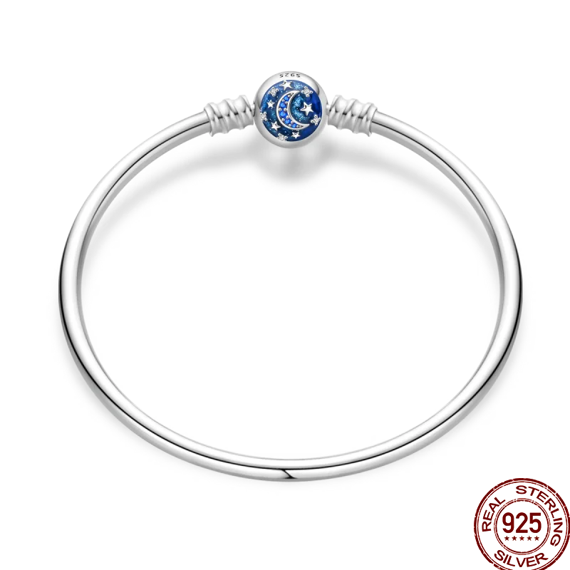 Bracelet en Argent 925 – Cœur Pavé Zircone & Infinity – 17 à 20 cm
