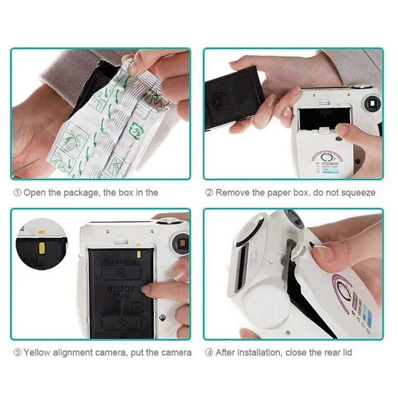 Fujifilm Instax Mini – Films Photo Instantanés (10 à 100 Feuilles + Éditions Spéciales)