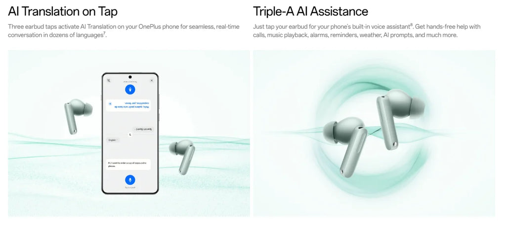 OnePlus Buds 4 – Écouteurs Bluetooth 5.4 ANC 55dB | 45h d’Autonomie | IP55