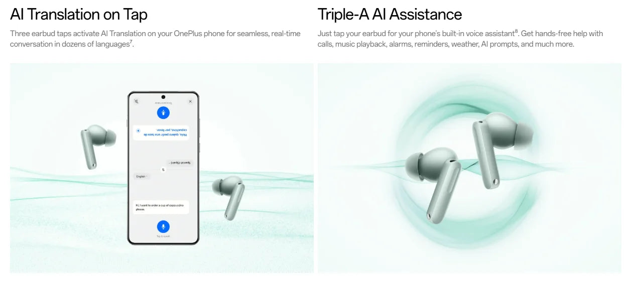 OnePlus Buds 4 – Écouteurs Bluetooth 5.4 ANC 55dB | 45h d’Autonomie | IP55