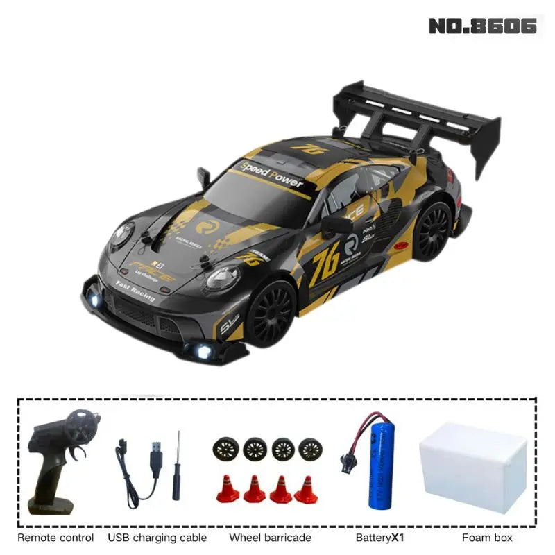 Voiture RC Drift 1:24 – Mustang 4WD & Modèles Sport