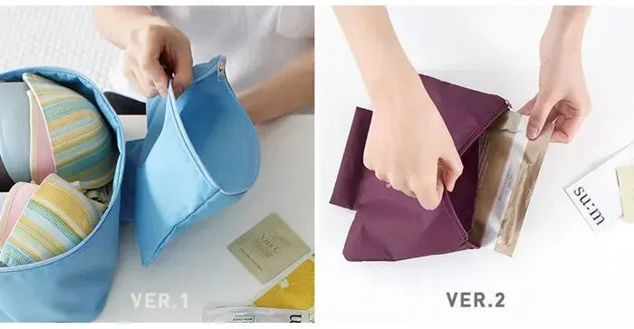 Sac de Rangement de Voyage Multifonction – Sous-vêtements, Cosmétiques & Accessoires