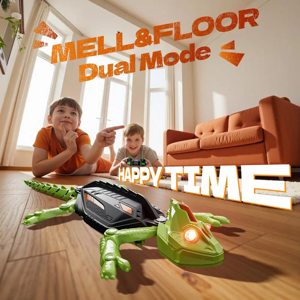 Jouet Gecko Télécommandé – Escalade Murale & Sol – Modèle Animal Réaliste