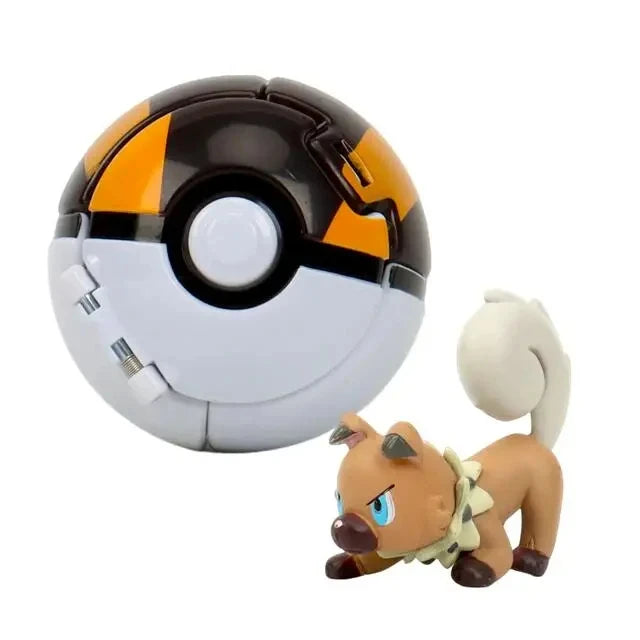 Figurines Pokéball Pokémon – Pikachu, Dracaufeu, Gengar, Tortank, etc. (Plusieurs modèles)
