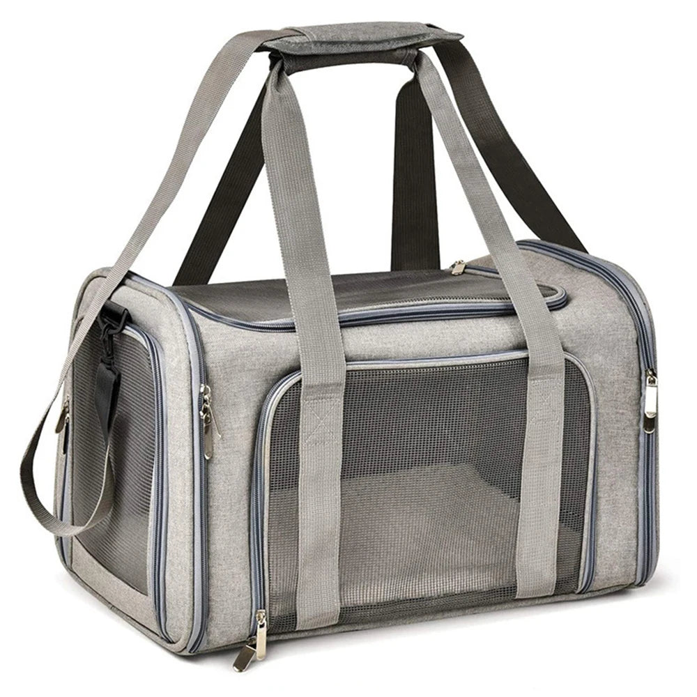 Sac de transport pliable pour chat et chien — jusqu'à 7 kg