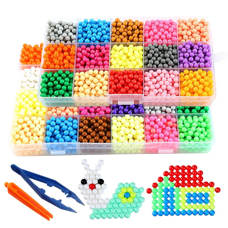 Kit Perles Magiques – Bricolage à l’Eau (1000 / 1500 / 2400 pcs)