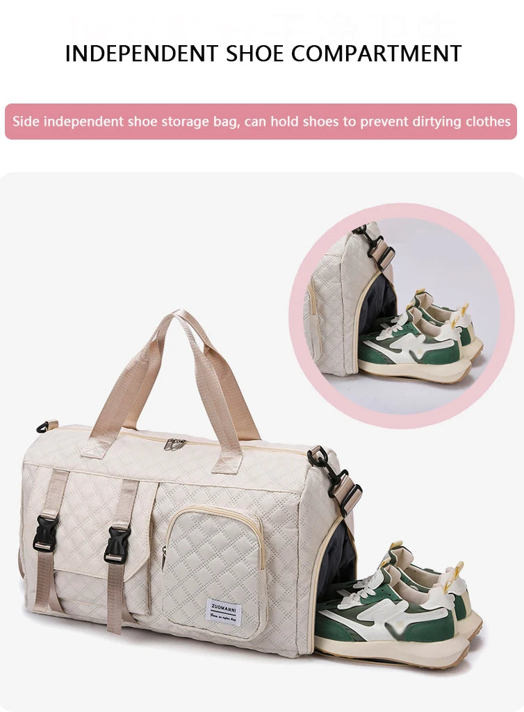 Sac de Voyage en Nylon Durable – Léger, Spacieux & Élégant