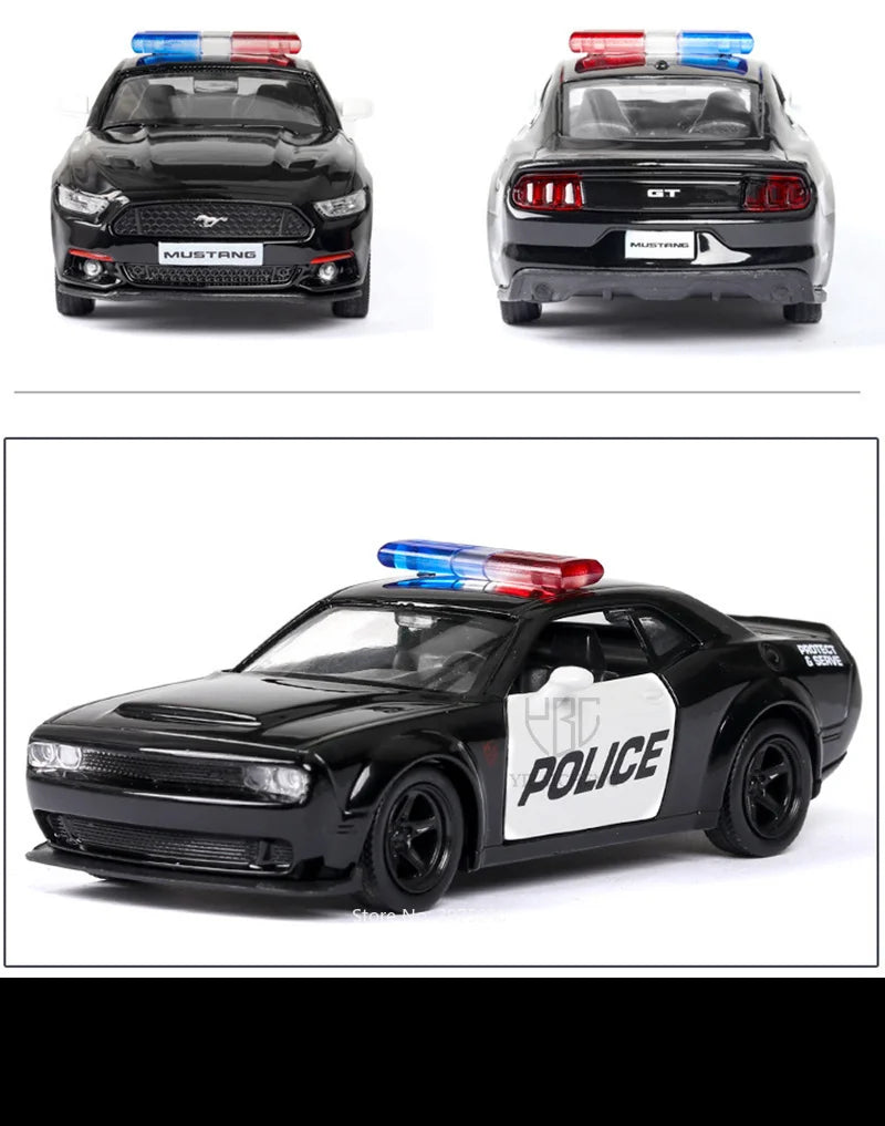 Modèle de Voiture 1:36 en Alliage – Portes Ouvrantes & Fonction Traction