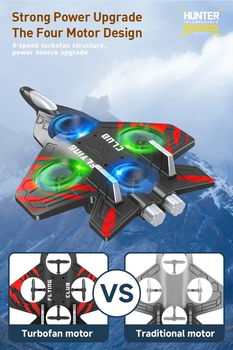 Avion RC en Mousse EPP – Planeur Cascade Électrique, Résistant aux Chocs (CZ01 / CZ36 / K500 Max)