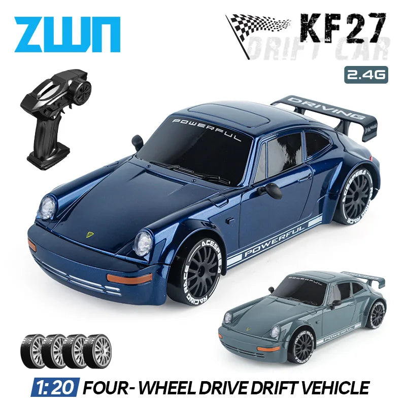 KF27 – Voiture RC Drift 4x4 1:20 avec LED Haute Vitesse