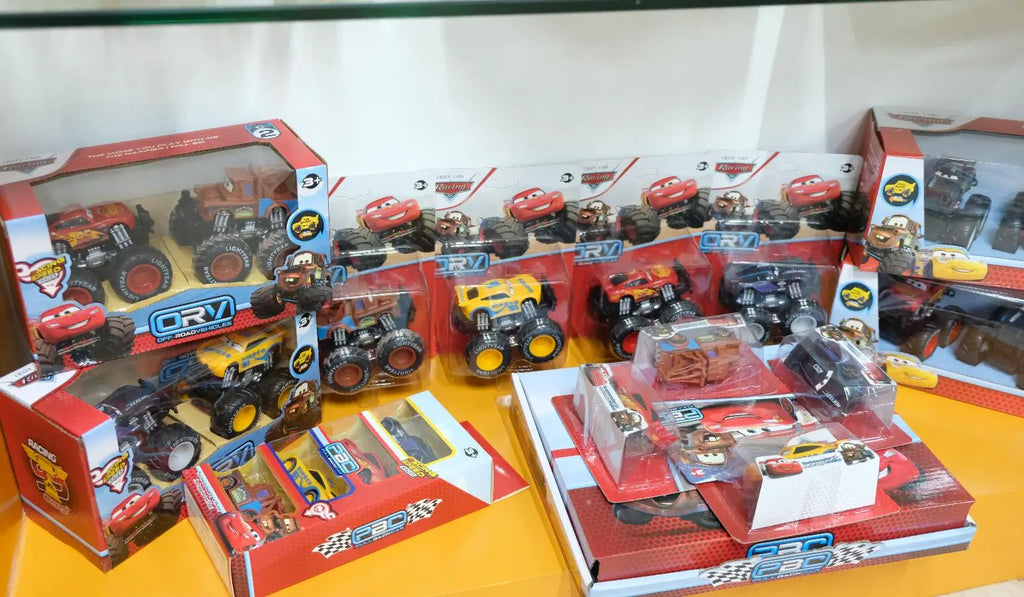 Ensemble de Véhicules Tout-Terrain à Double Inertie – Modèles Miniatures 1:55