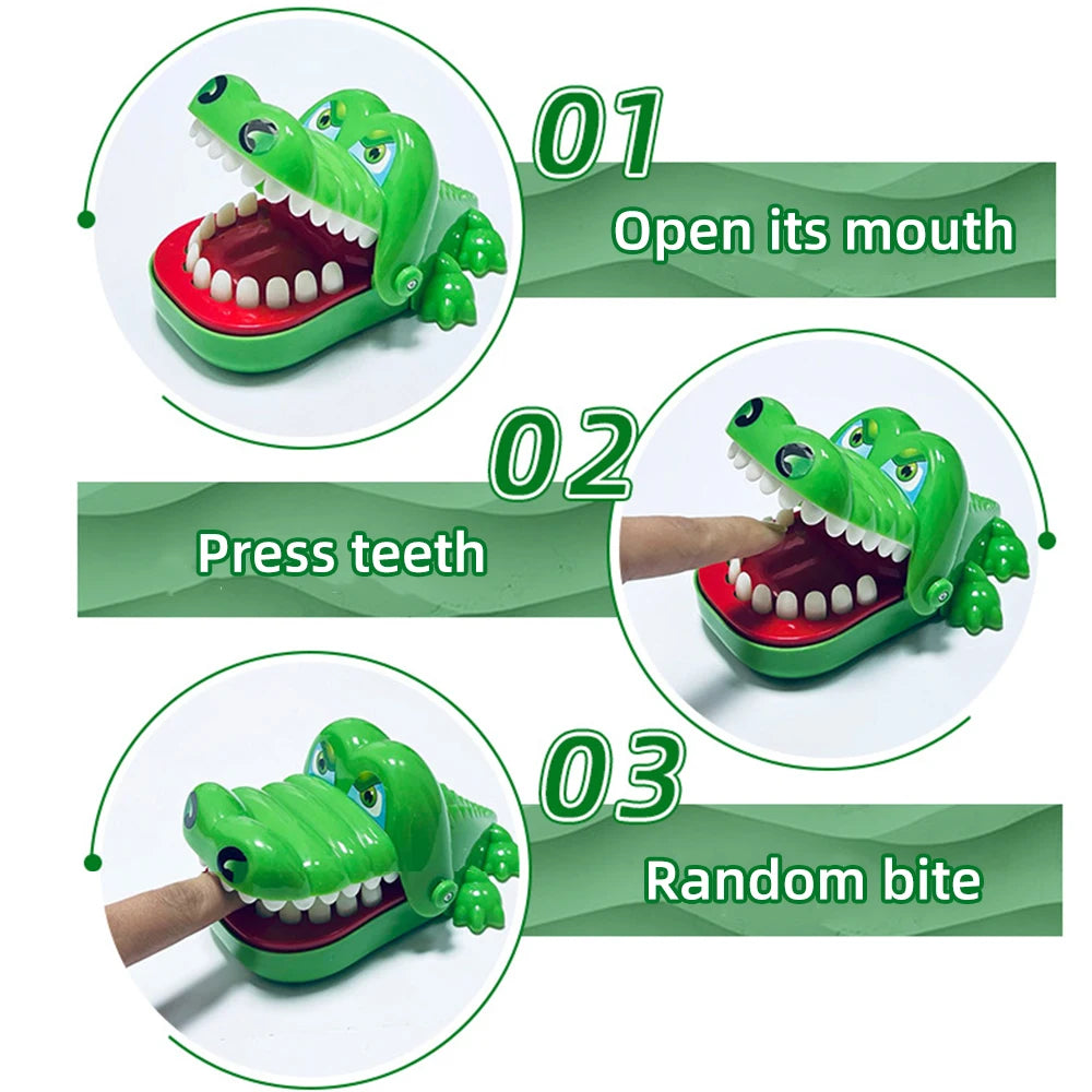 Jeu du Crocodile Morsure – Jouet de Réflexe & Décompression – Enfants 3+ (Petit modèle)
