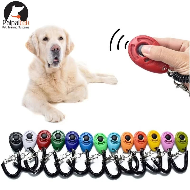 Clicker de dressage pour chien — bracelet réglable