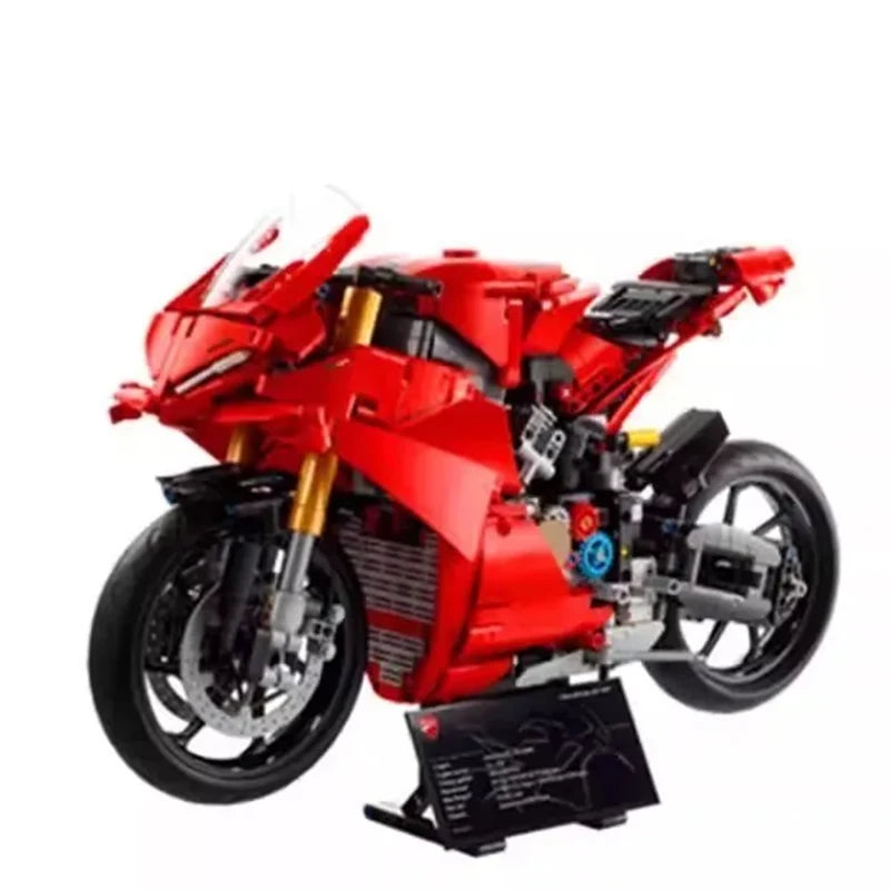 Moto Technique MOC Ducati Panigale V4 S – Blocs de Construction 42202 (2025)