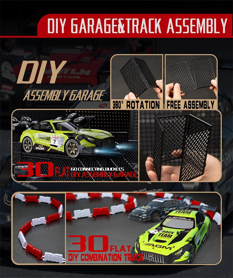 Voiture Télécommandée RC Pro 4x4 – GTR Haute Vitesse