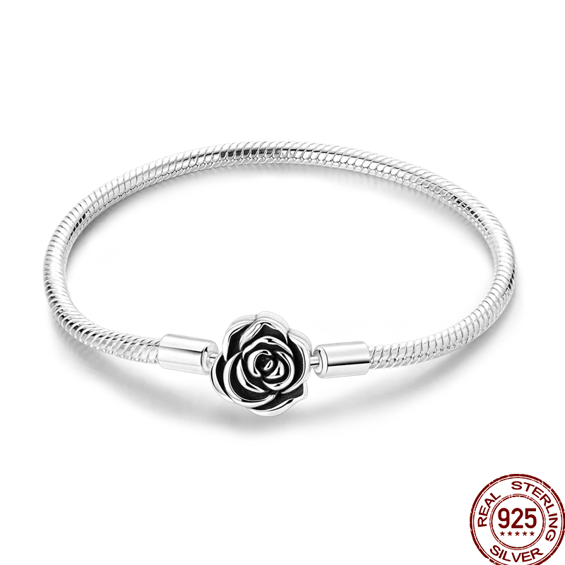 Bracelet en Argent 925 – Cœur Pavé Zircone & Infinity – 17 à 20 cm