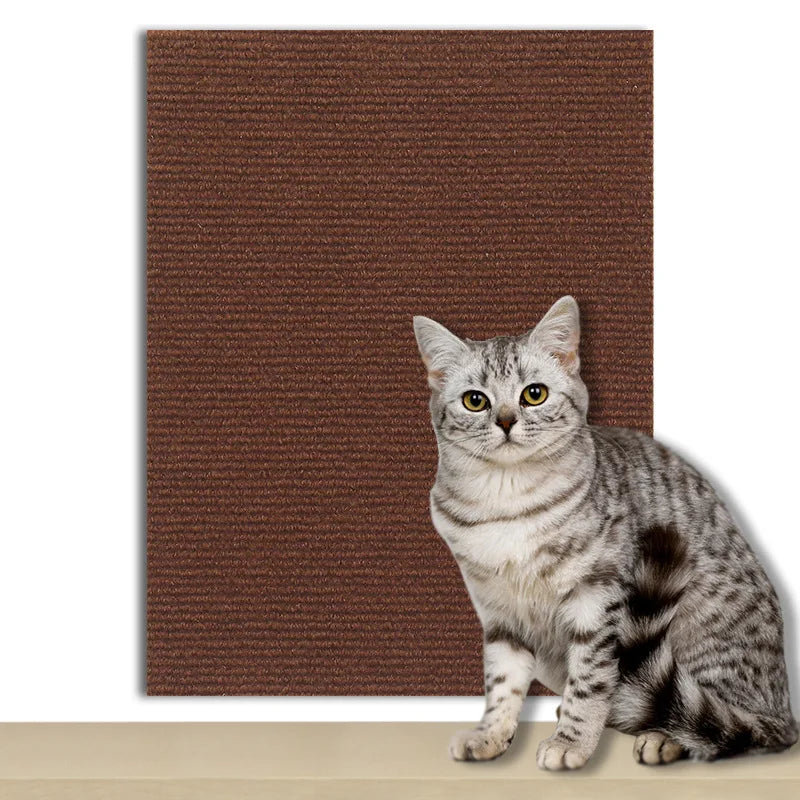 Bande griffoir murale autocollante pour chat — découpable