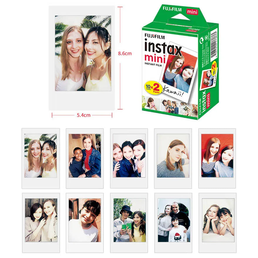 Fujifilm Instax Mini – Films Photo Instantanés (10 à 100 Feuilles + Éditions Spéciales)