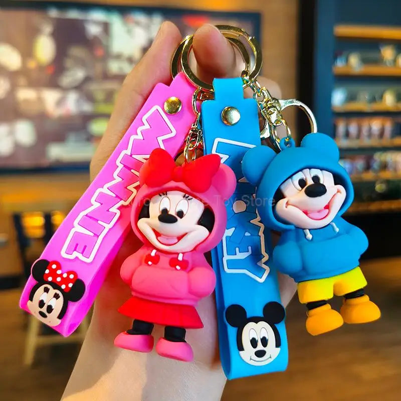 Porte-clés Disney – Mickey, Minnie, Stitch & Modèles Variés