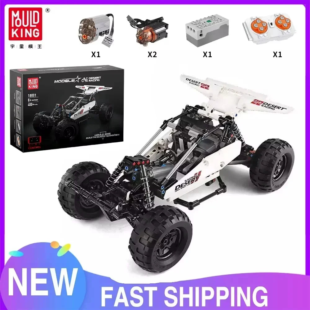 Mould King 18001 – Buggy Motorisé PF 2-en-1 • MOC-1812 • Modèle Technique