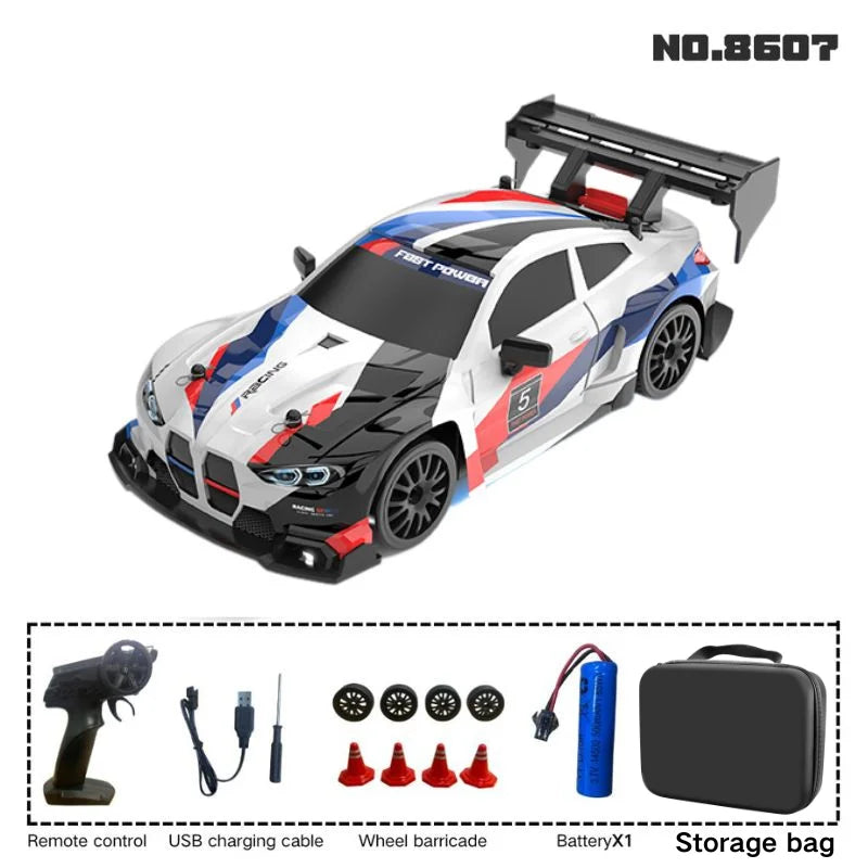 Voiture RC Drift 1:24 – Mustang 4WD & Modèles Sport