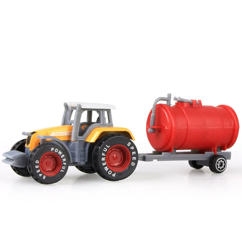 Mini Tracteur Agricole en Alliage – Modèle 1:64 pour Enfants
