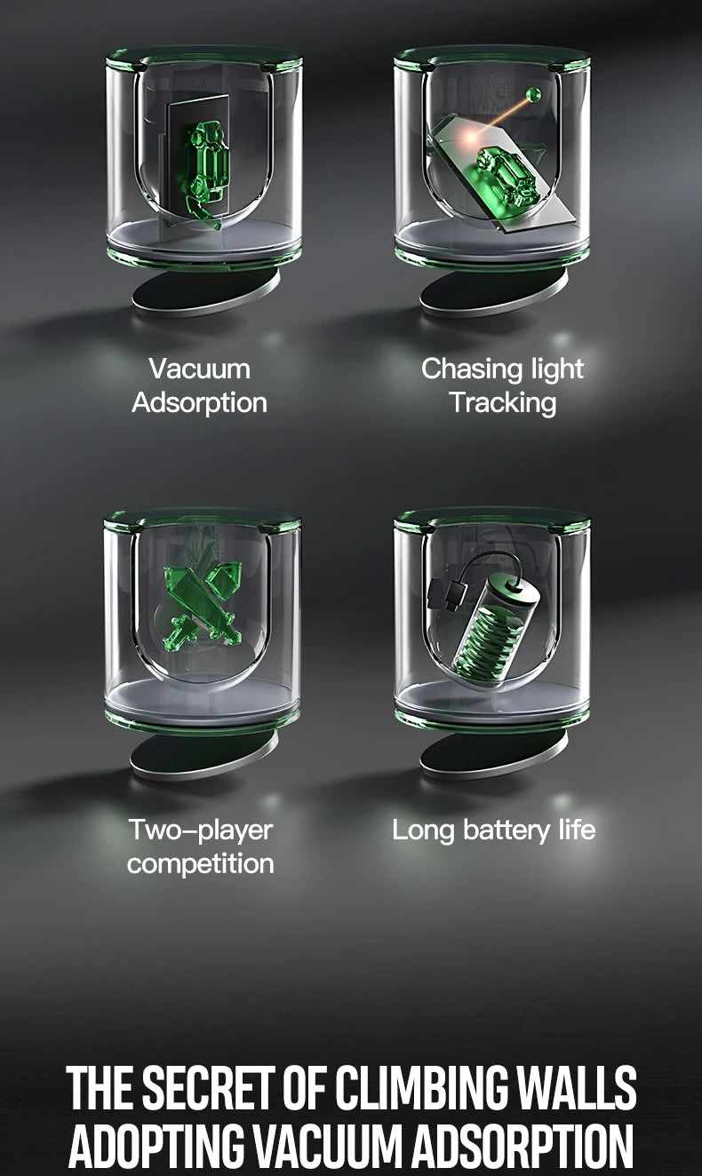 Voiture d’Escalade Murale 4WD – Capteur Infrarouge & Télécommande – Race Car Anti-Gravité