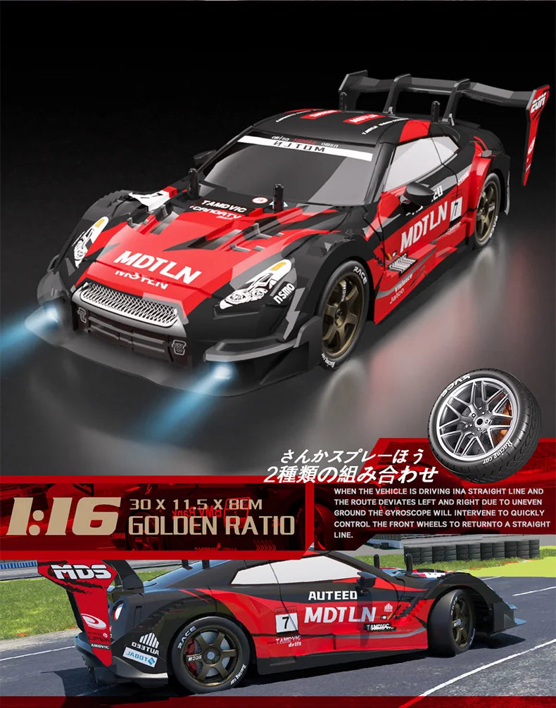 Voiture Télécommandée RC Pro 4x4 – GTR Haute Vitesse