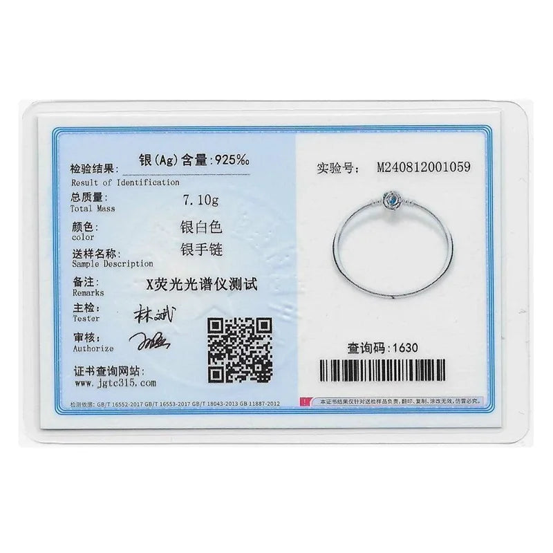 Bracelet en Argent 925 Original – Étoile, Lune & Trèfle Porte-Bonheur