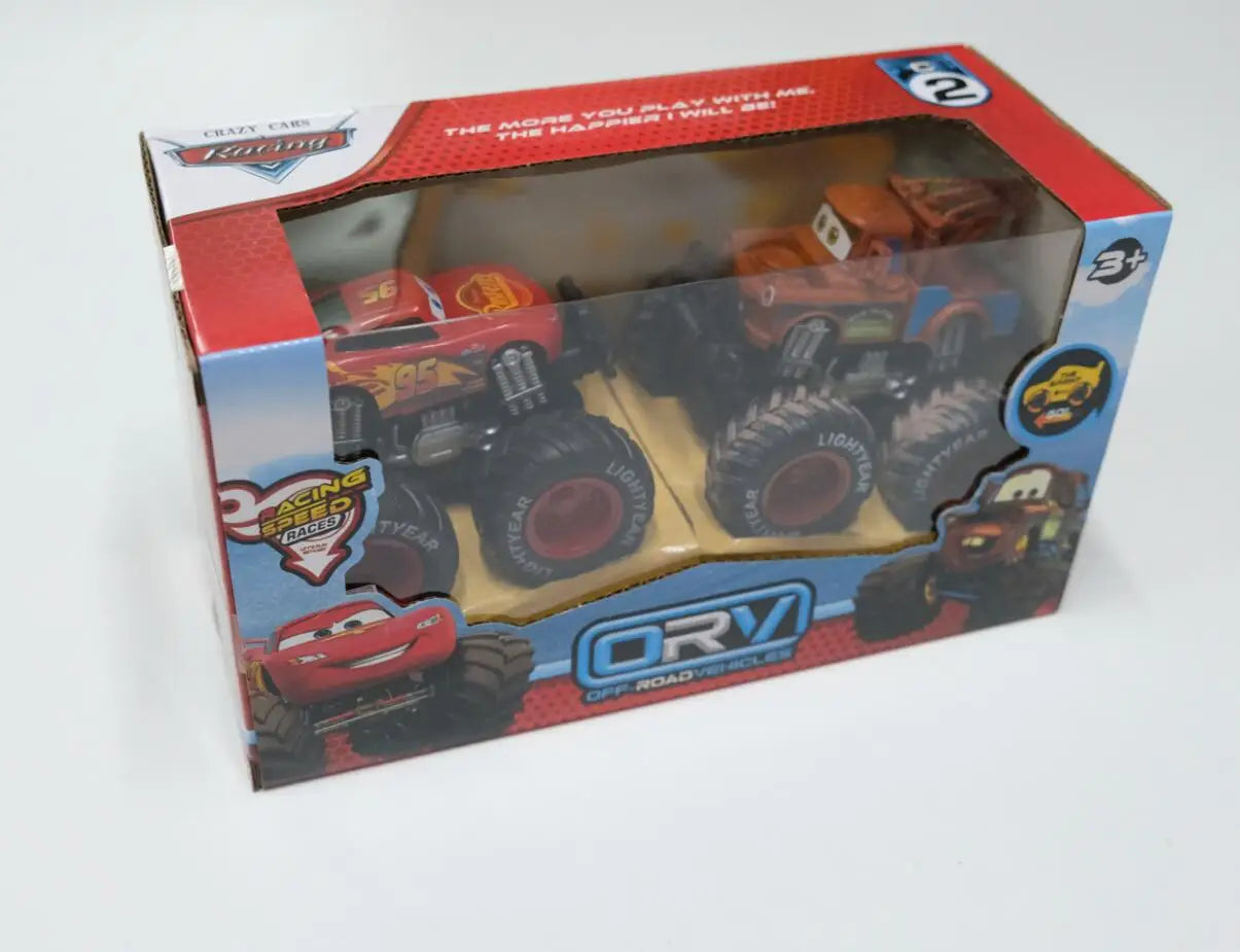 Ensemble de Véhicules Tout-Terrain à Double Inertie – Modèles Miniatures 1:55