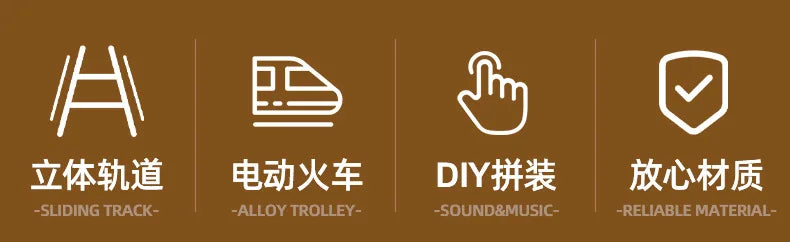 Ensemble de Rails Magnétiques Anti-Gravité – Jouet Construction STEM (51 à 118 pièces)