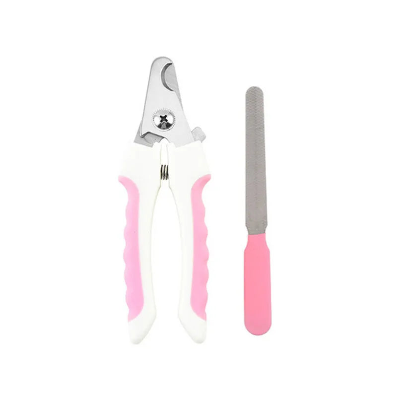 Coupe-griffes ciseaux pour chien et chat — lame inox