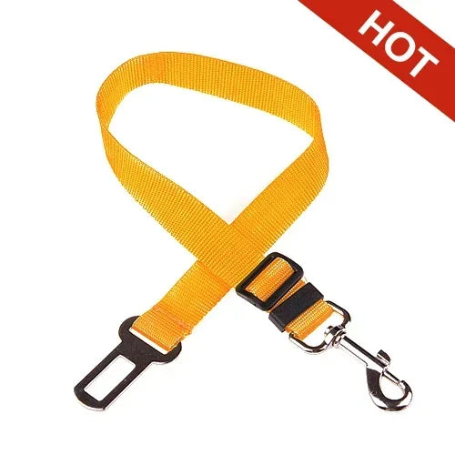Ceinture de sécurité voiture réglable pour chien — attache harnais