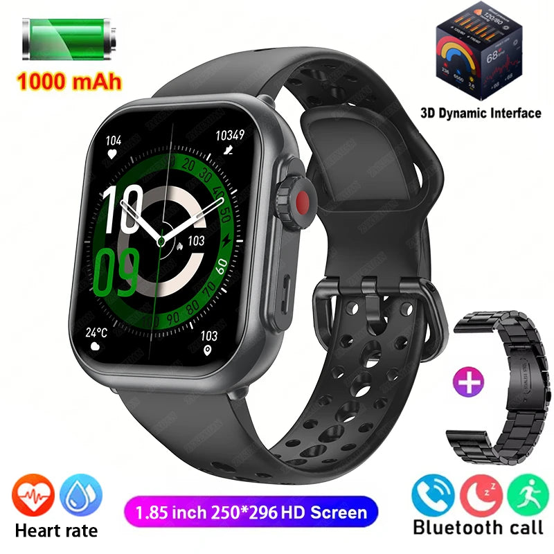 Montre Intelligente Ultra 2 SE AMOLED – Appels Bluetooth & 100+ Sports (Homme & Femme)